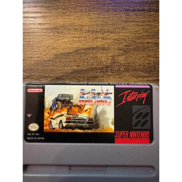 Radical Psycho Machine Racing SNES - Picture 2 of 5